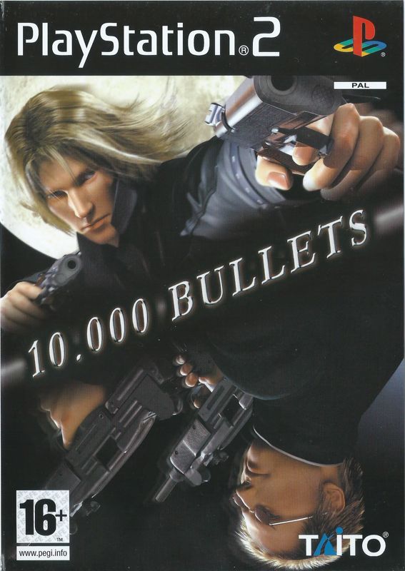10.000 Bullets box art for Playstation 2